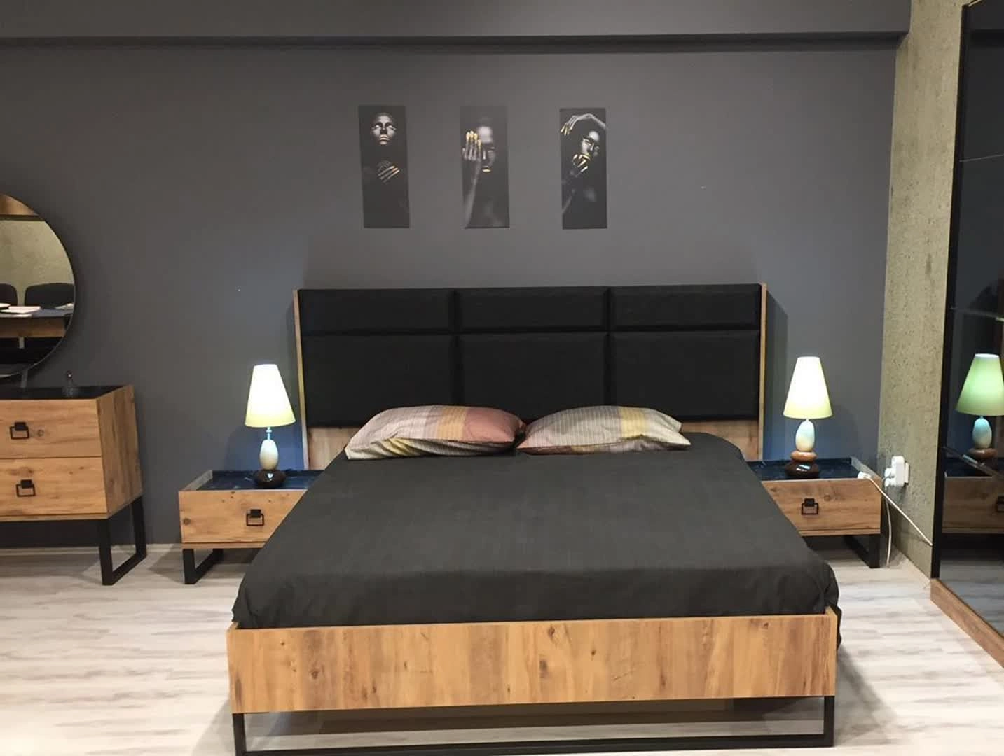 سرویس خواب ایلماه چوب مدل ستاره